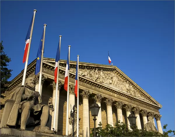 National Assembly (Bourbon Palace), Paris, France