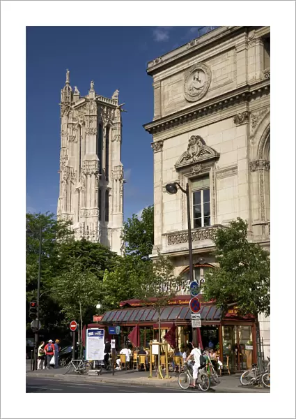 Tour St. Jacques, Paris, France