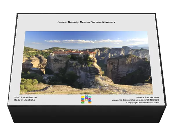 Greece, Thessaly, Meteora, Varlaam Monastery