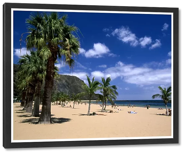 Playa Teresitas, San Andres, Tenerife, Canary islands, Spain
