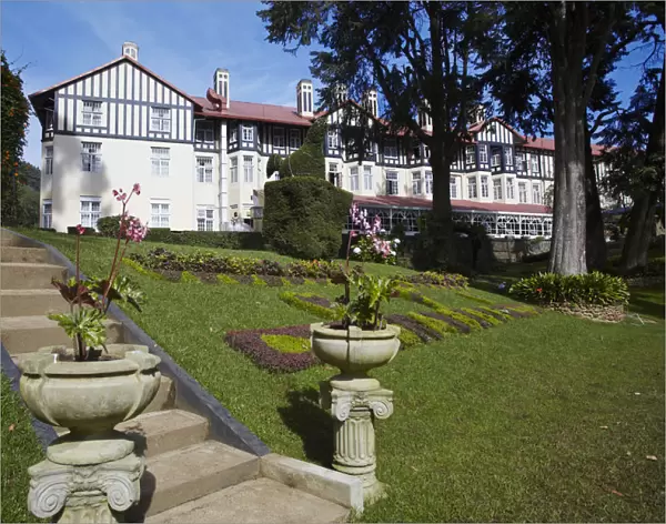 Garden of the Grand Hotel, Nuwara Eliya, Sri Lanka