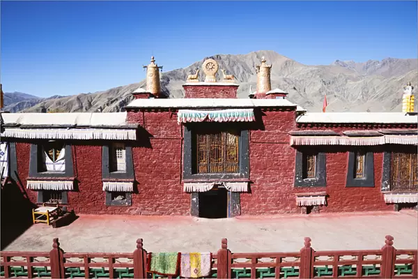 Tandruk monastery near Tsedang, Tibet, China