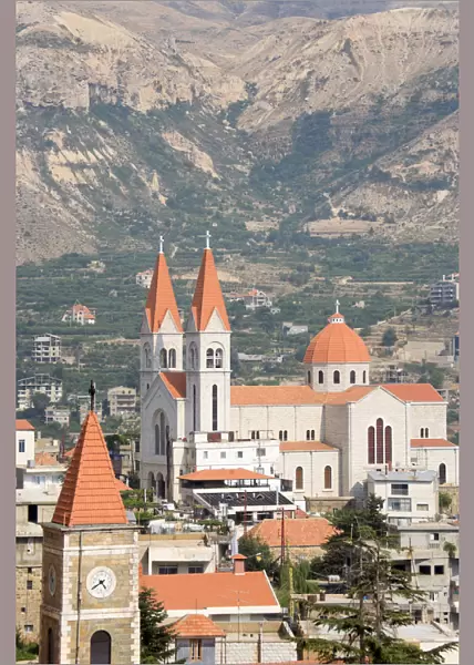 Lebanon, Kadisha Valley, Bcharre town, St Saba Church
