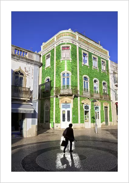 Traditional Architecture in Historic Lagos, Lagos, Western Algarve, Algarve, Portugal