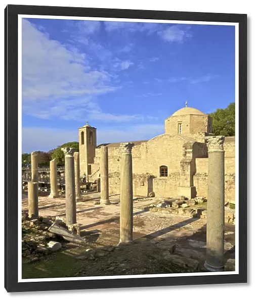 12th Century Stone Church of Agia Kyriaki, Pathos, Cyprus, Eastern Mediterranean Sea