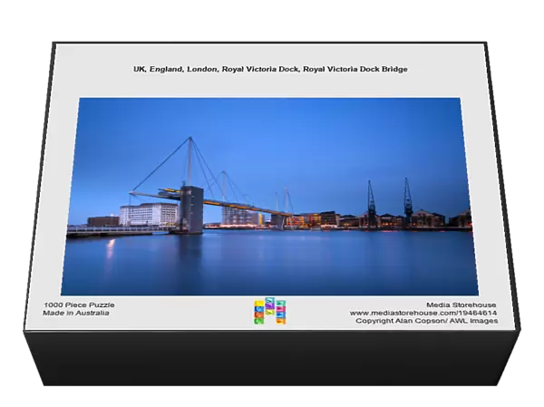 UK, England, London, Royal Victoria Dock, Royal Victoria Dock Bridge