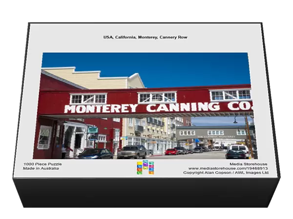 USA, California, Monterey, Cannery Row