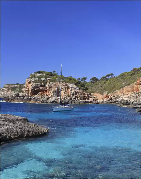 Spain, Balearic Islands, Mallorca, Calas Almonia Beach
