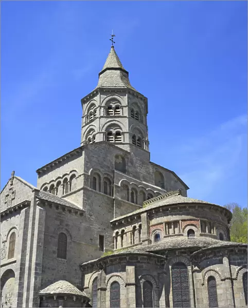 Cathedral of Notre-Dame, Orcival, Auvergne, France