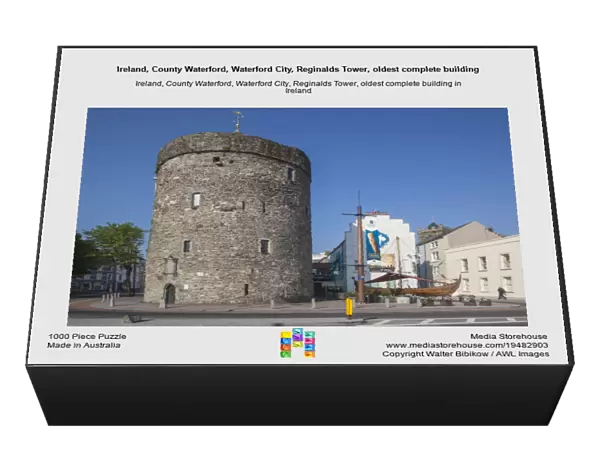 Ireland, County Waterford, Waterford City, Reginalds Tower, oldest complete building