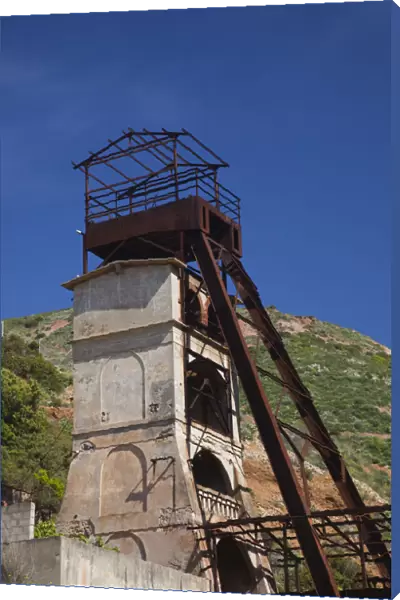 Italy, Sardinia, Southwest Sardinia, Monteponi, Monteponi mining complex, dating back