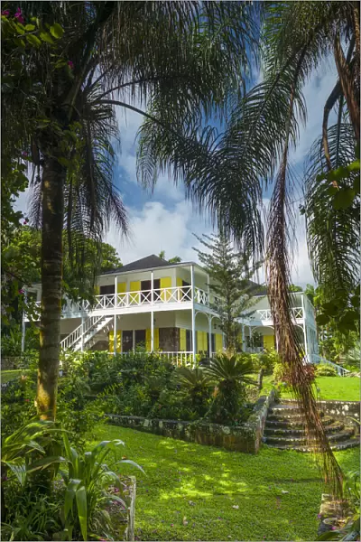 St. Kitts and Nevis, St. Kitts, Ottleys, Ottleys Plantation Inn, old sugar plantation