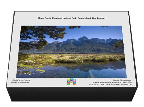 Mirror Pools, Fjordland National Park, South Island, New Zealand