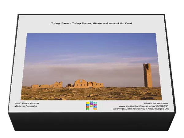 Turkey, Eastern Turkey, Harran, Minaret and ruins of Ulu Cami