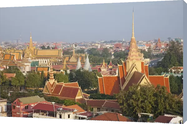 Cambodia, Phnom Penh, City Skyline