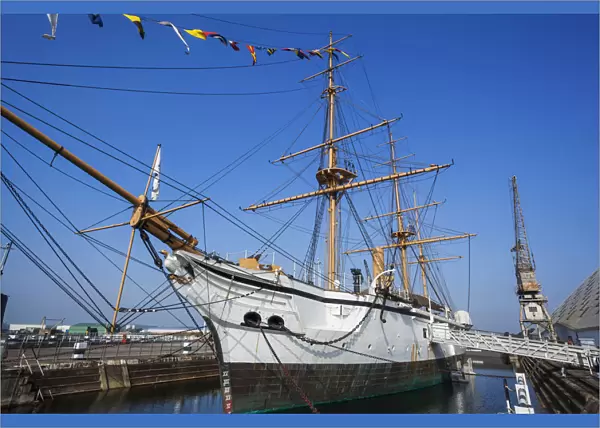 England, Kent, Rochester, Chatham, Chatham Historic Dockyard, HMS Gannet