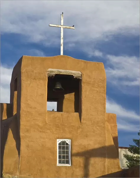 USA, New Mexico, Santa Fe, San Miguel Church (Oldest church structure in USA apprx