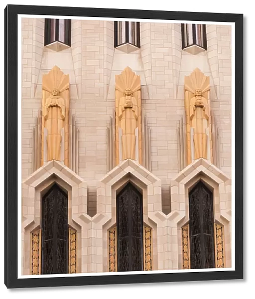 USA, Oklahoma, Tulsa, Boston Avenue United Methodist Church, art-deco skyscraper church