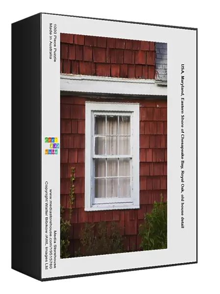 USA, Maryland, Eastern Shore of Chesapeake Bay, Royal Oak, old house detail