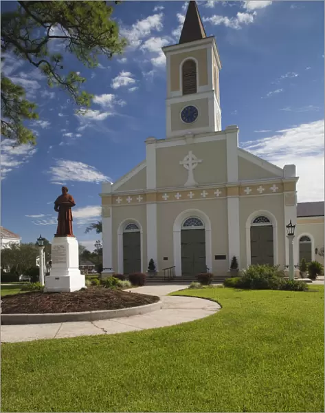 USA, Louisiana, Cajun Country, St. Martinville, St. Martin de Tours Church