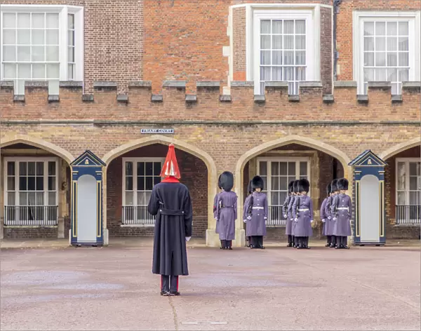 Changing of the Guard, St Jamess Palace, London, England