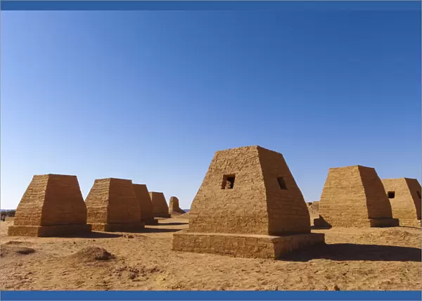 The Tombs of Garamantes, Jarma (Germa), Fezzan, Libya