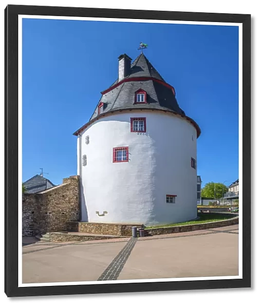 The Schinderhannes tower at Simmern, Hunsruck, Rhineland-Palatinate, Germany