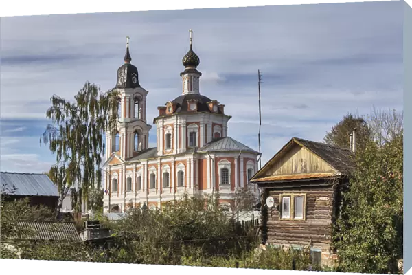 Resurrection church, 1787, Stepan Vorotilov, Nerekhta, Kostroma region, Russia