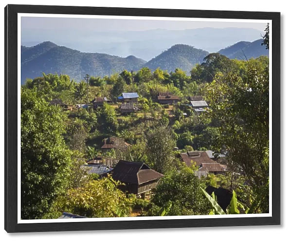 Remote village of Palaung hill tribe near Hsipaw, Hsipaw Township, Kyaukme District