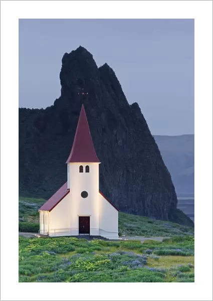 Church at Vik i Myrdal, Iceland