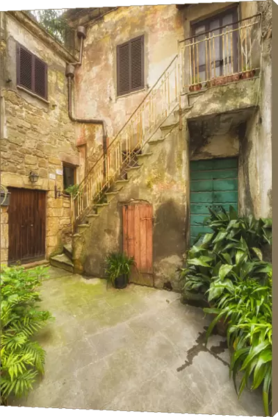 The village of Pitigliano, Tuscany, Italy