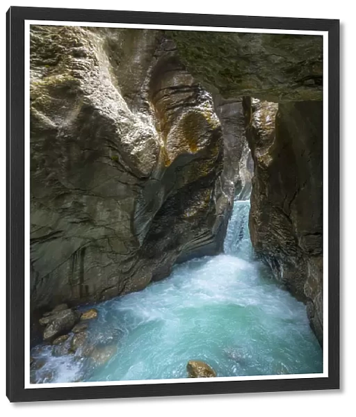 Rosenlaui canyon, UNESCO World Heritage, Berner Oberand, canton Berne, Switzerland