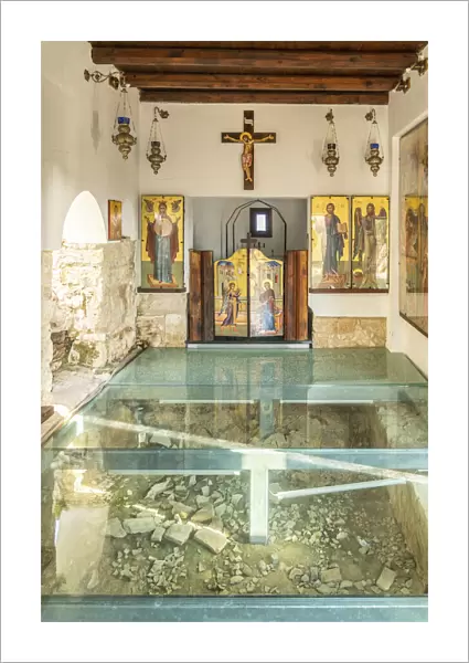 The old church of St Epifanios or Agios Epifanios, Agia Napa, Famagusta District, Cyprus