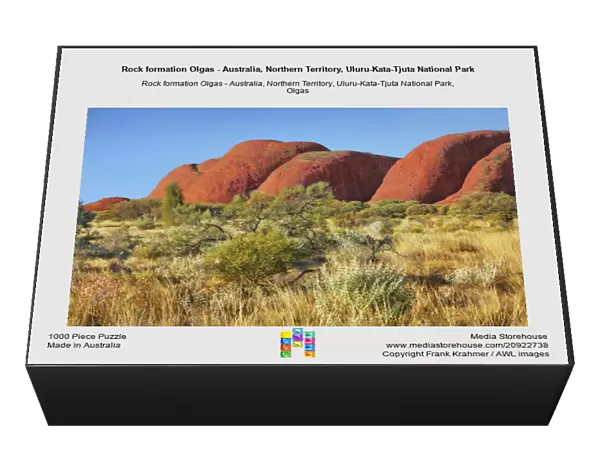 Rock formation Olgas - Australia, Northern Territory, Uluru-Kata-Tjuta National Park