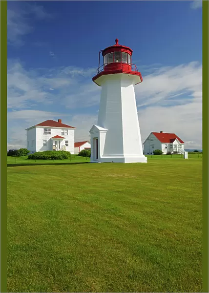 Lighthouse Cap d'espoir Quebec, Canada