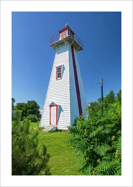 Rear Georgetown Range Light in Georgetown Harbour Lower Montague, Prince Edward Island, Canada