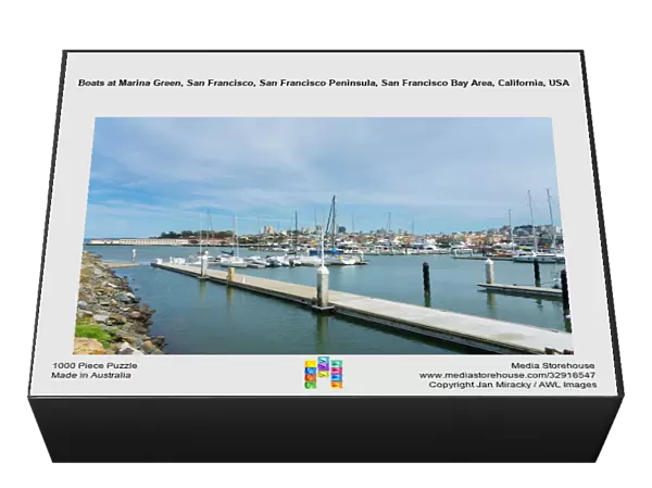 Boats at Marina Green, San Francisco, San Francisco Peninsula, San Francisco Bay Area, California, USA