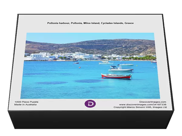 Pollonia harbour, Pollonia, Milos Island, Cyclades Islands, Greece