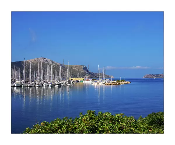 Leros Marina, Lakki Town, Leros Island, Dodecanese, Greece