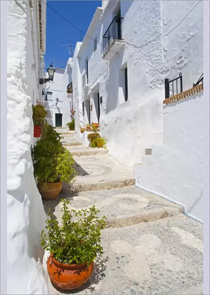 Town of Frigiliana, white town in Andalusia, Spain