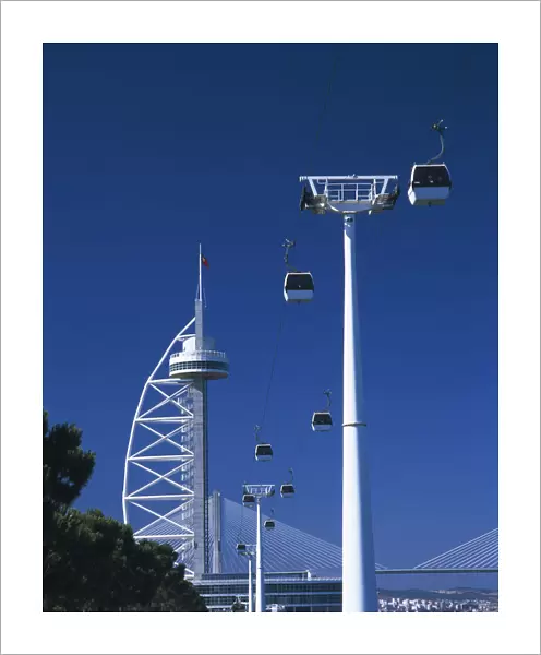 20032334. PORTUGAL Lisbon Parque das Nacoes or Park of Nations former Expo 98 site