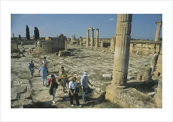 20062128. LIBYA Cyrenaica Cyrene Sanctuary of Demeter