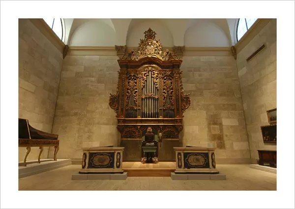 20075701. USA, NY, Rochester - 17th century baroque organ