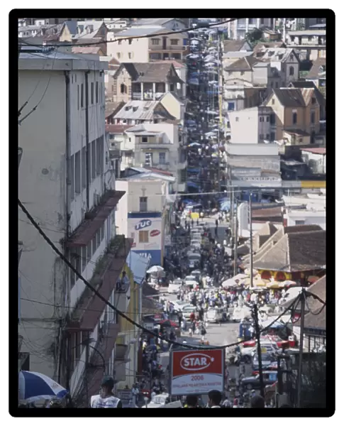 20079217. MADAGASCAR Antananarivo Downtown area