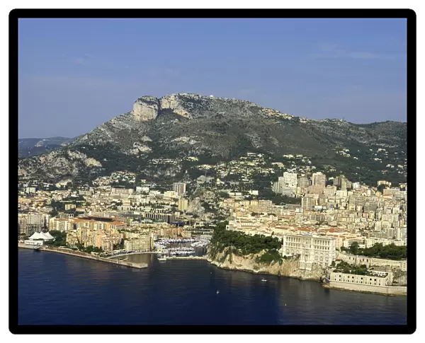 20038708. MONACO Cote d Azur Monte Carlo Aerial view