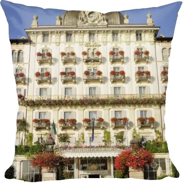Italy, Piemonte, Lake Maggiore, Stresa, grandiose Regina Palace Hotel