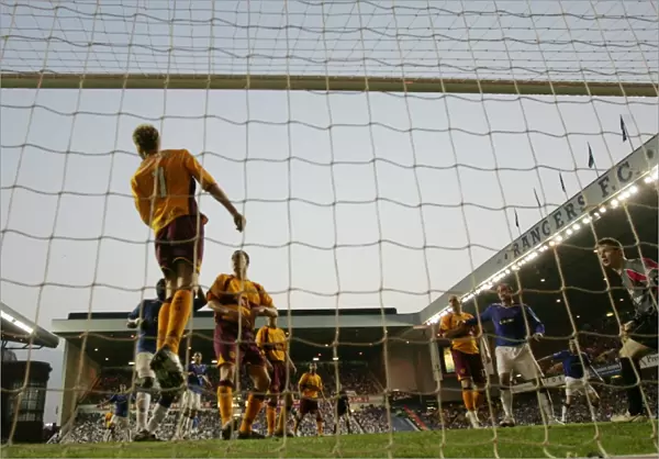 Barry Ferguson's Game-Winning Goal for Rangers Against Motherwell (1-0)