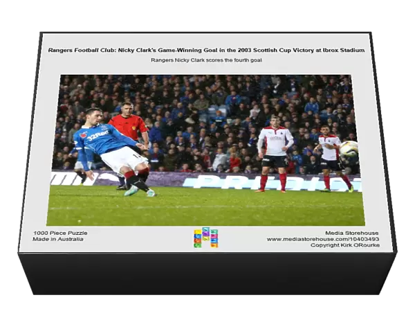 Rangers Football Club: Nicky Clark's Game-Winning Goal in the 2003 Scottish Cup Victory at Ibrox Stadium