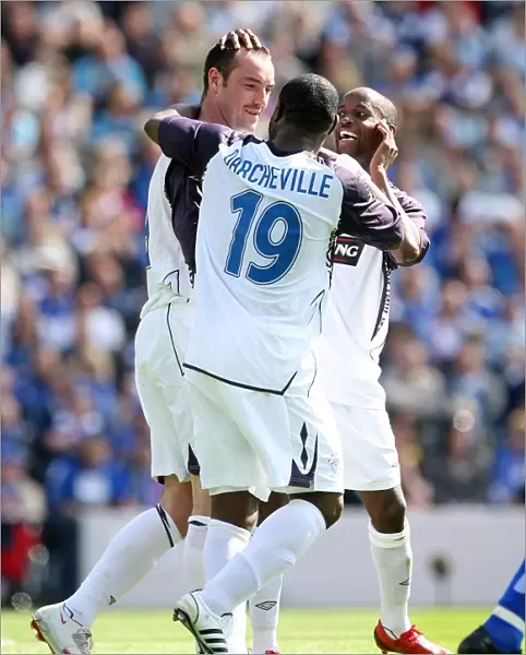 Rangers Football Club: Kris Boyd's Historic Goal in Scottish Cup Final Victory over Queen of the South (2008)
