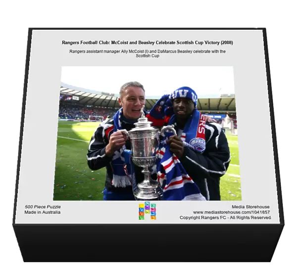 Rangers Football Club: McCoist and Beasley Celebrate Scottish Cup Victory (2008)